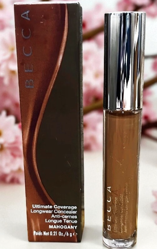 BECCA ULTIMATE COVERAGE LONGWEAR CONCEALER - MAHOGANY-0.21oz EACH, NEW IN BOX