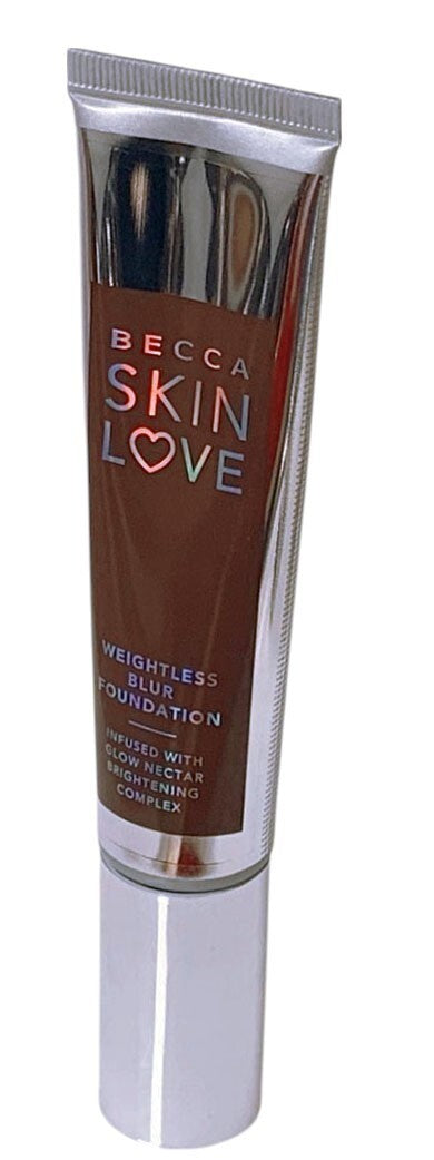 2-Becca Skin Love Weightless Blur Foundation Brightening Complex CHESTNUT 1.23oz