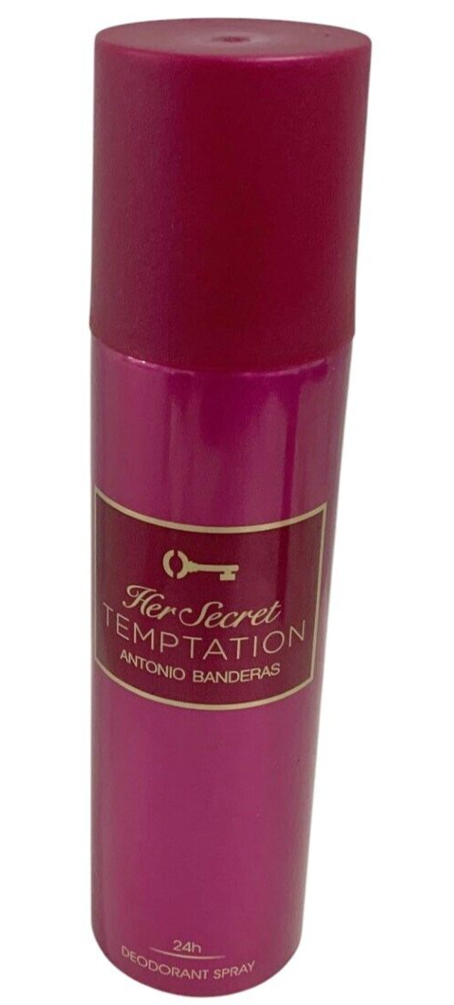 Antonio Banderas Her Secret Temptation 24h Deodorant Spray 5.1 Fl Oz 2 Pack Read