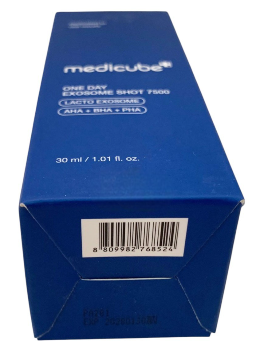 Medicube One Day Exosome Shot 7500 Serum 30ml/1.01oz Exp. Date 01/2028