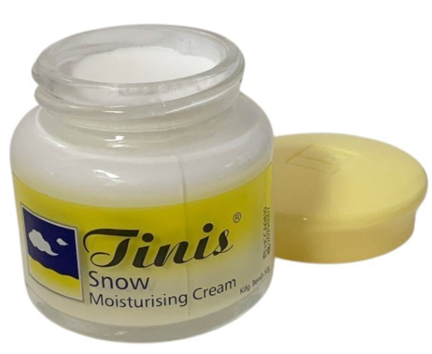 Jinis Snow Moisturizing Whitening Cream, Natural Protect Skin Care 50ml Ex 01/29