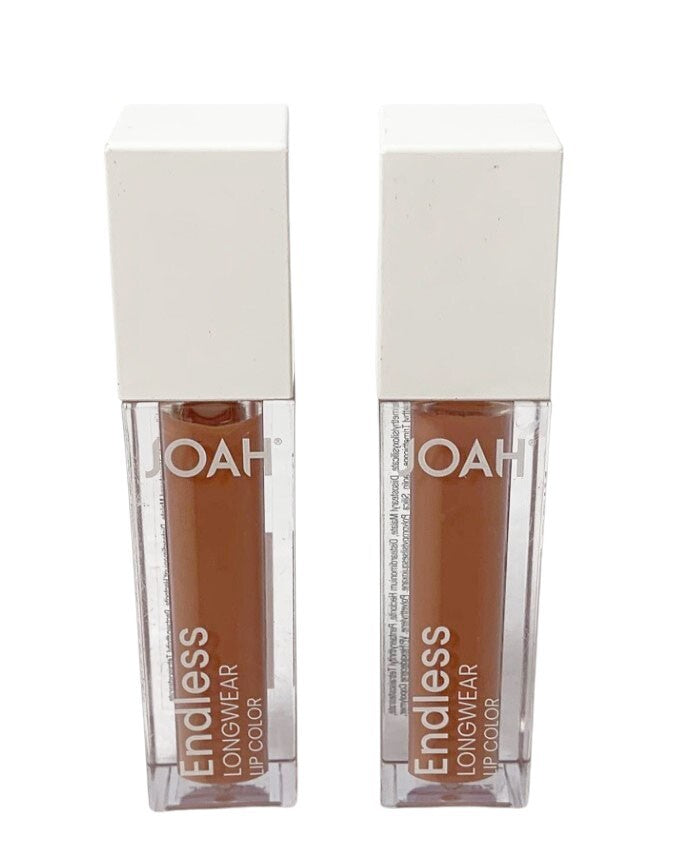 JOAH ENDLESS LONGWEAR LIP COLOR JSLL02 TASTY PACK OF 2