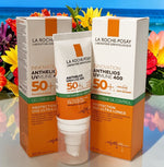 LA ROCHE-POSAY ANTHELIOS UVMUNE 400 50+GEL-CREAME OIL CONTROL SET OF 2 EX. 10/28