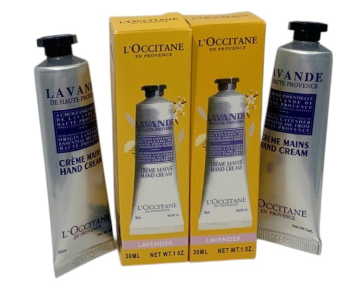 L'OCCITANE PROVENCE AROUND THE WORLD LAVANDER HAND CREAM 30mL/1oz SET OF 2