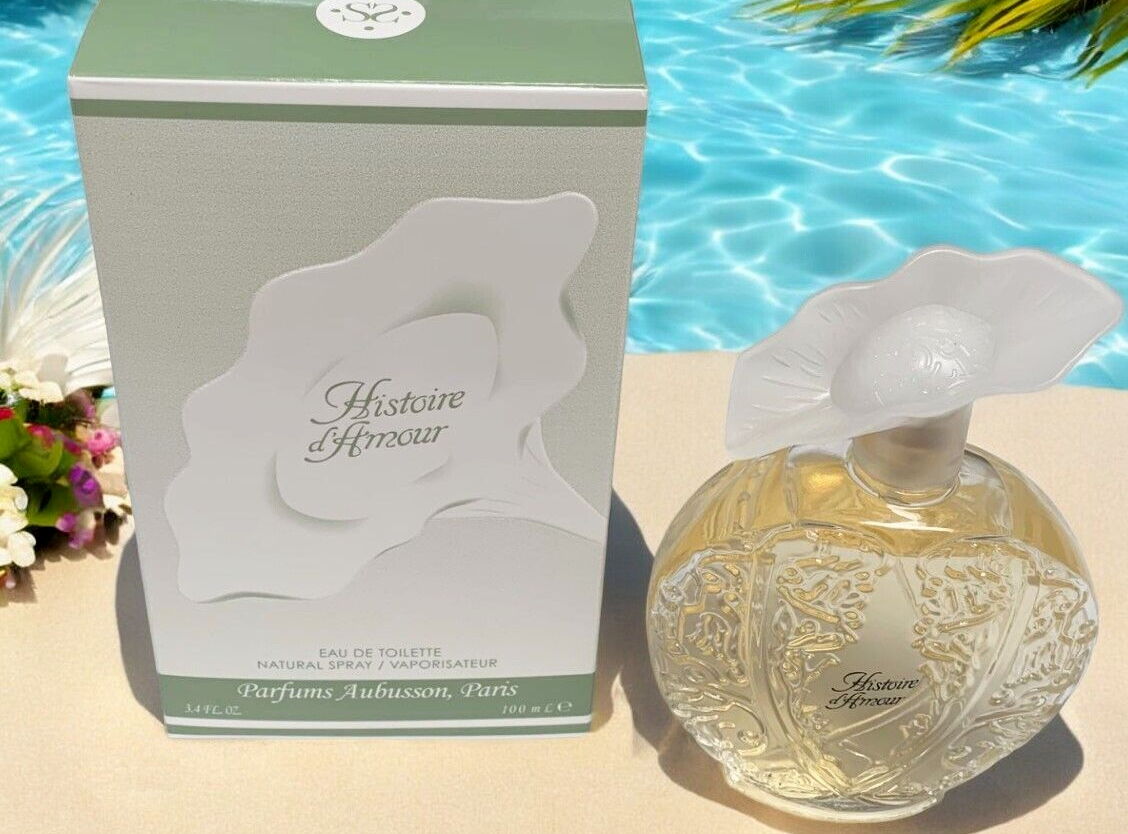 Histoire D' Amour by Aubusson Eau De Toilette Spray 3.4 Oz for Womens New Sealed