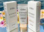 D'ALBA Waterfull UV Essence Tone-Up Sun Cream Pink Correcting 50ml+50ml Duo SET