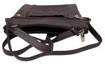 New PURPLE Leathers Crossbody Messenger Purse Bag 5 Pockets, Adjustable Strap