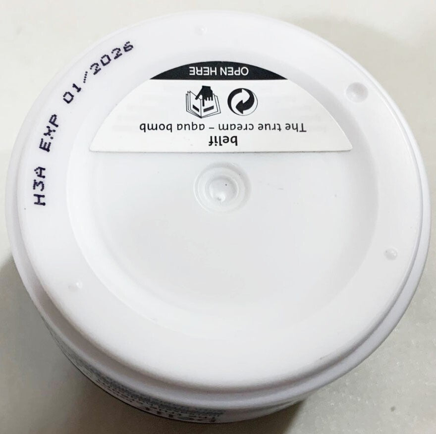 Belif The True Cream Moisturizing Bomb 26 Hours Hydrating  1.01oz EXP: 01/2026