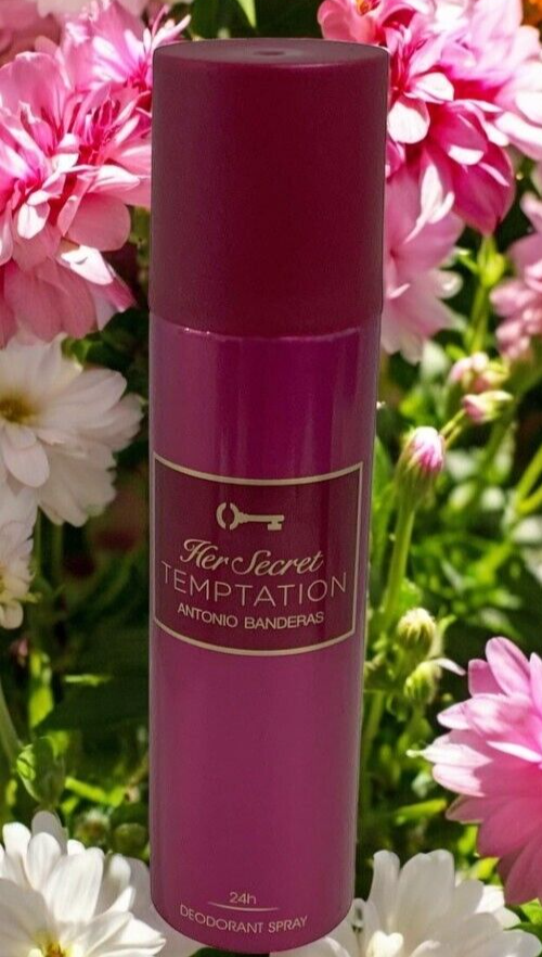 Antonio Banderas Her Secret Temptation 24h Deodorant Spray 5.1 Fl Oz 2 Pack Read