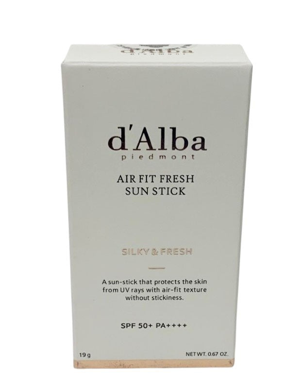 D'ALBA Air Fit Fresh Sun Stick SPF50+ PA++++ 19g UV Sunscreen Sun Block  Ex 4/28