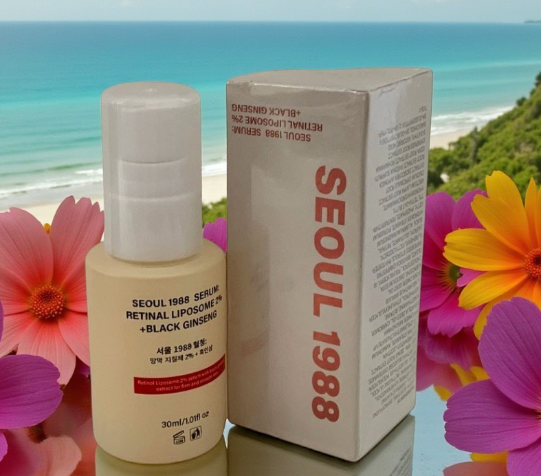 SEOUL 1988 Serum, 2% Retinal Liposome 2% + Black Ginseng Skin Care 30ml/1oz