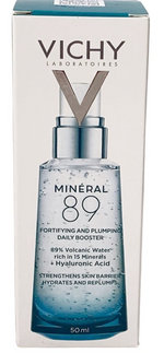 Vichy Mineral 89 Skin Fortifying Daily Booster  1.69oz Hyaluronic Acid EXP 09/28