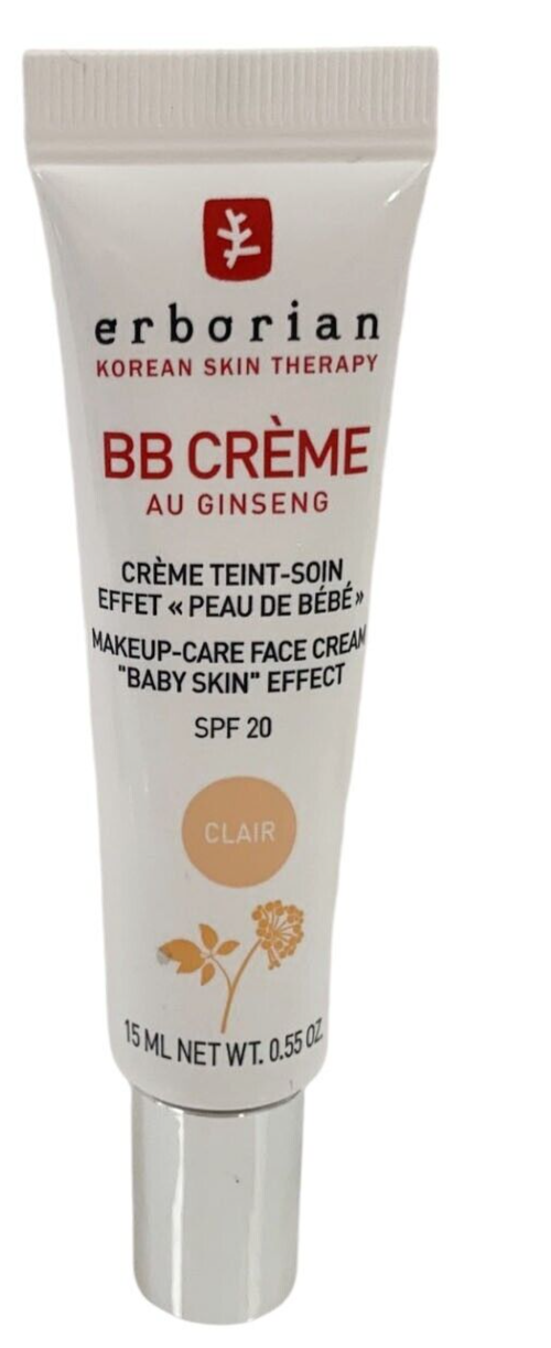 Erborian BB Cream Au Ginseng "Baby Skin Effect" SPF 20 15ml /0.55oz - CLAIR New