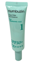 NUMBUZIN No.1 Clear Filter Sun Essence 50ml/1.69oz SPF50+ PA++++ EXP 03/28