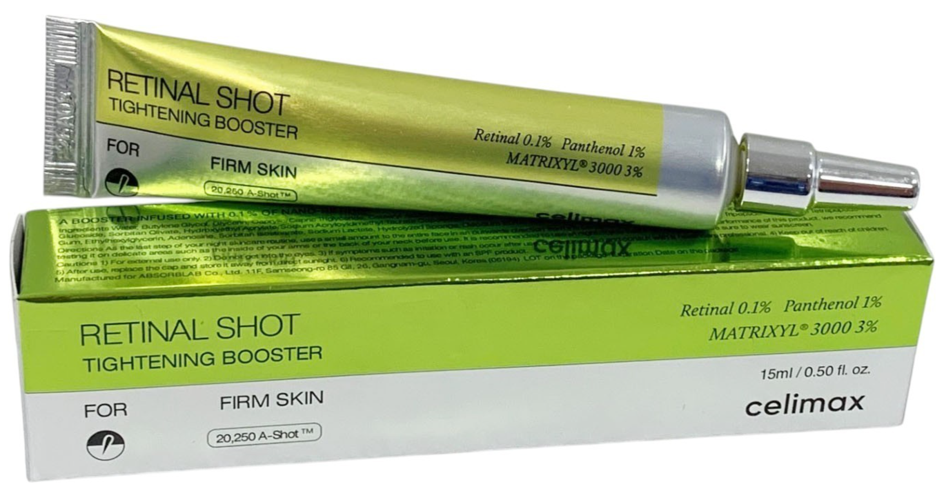 CELIMAX Vita-A Retinal Shot Tightening Booster For Firm Skin 15ml Exp 02/2029