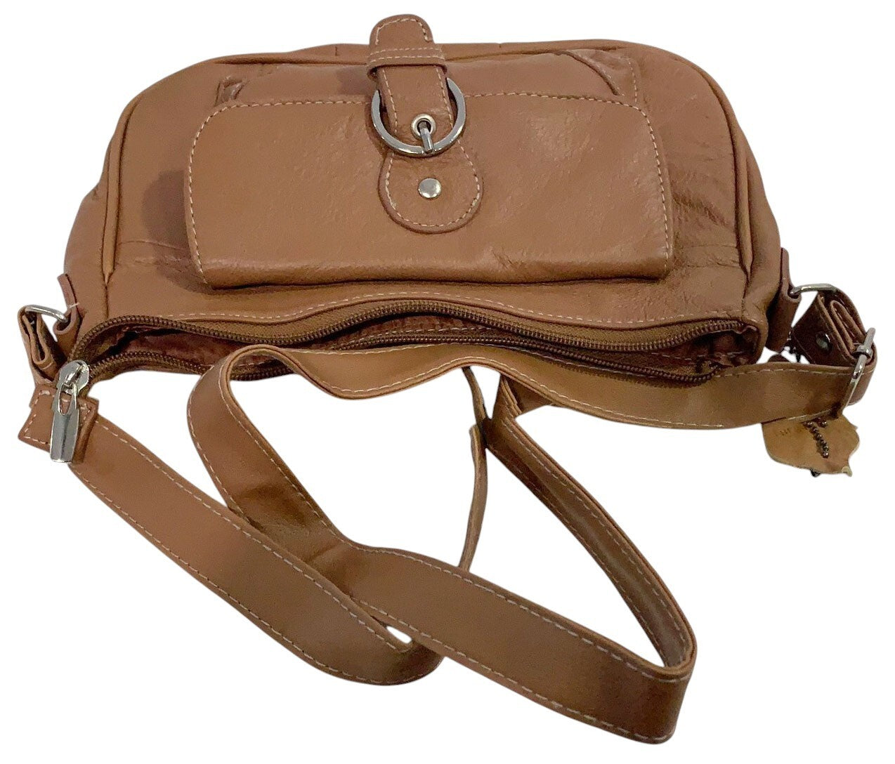 Brown Women Vintage Leather Messenger Cross Body Bag Handbag Purse Hobo Satchel