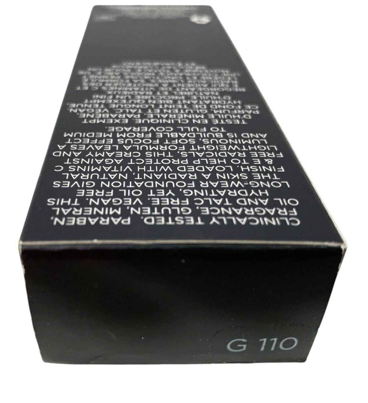 Cover FX Natural Finish Foundation - G 110 - 1oz/30ml -Sealed - New in Box