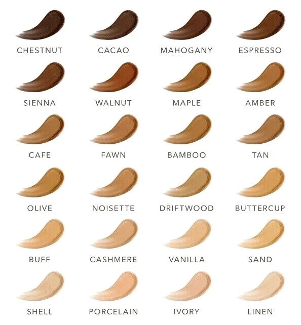 2-Becca Skin Love Weightless Blur Foundation Brightening Complex-Walnut, 1.23 oz