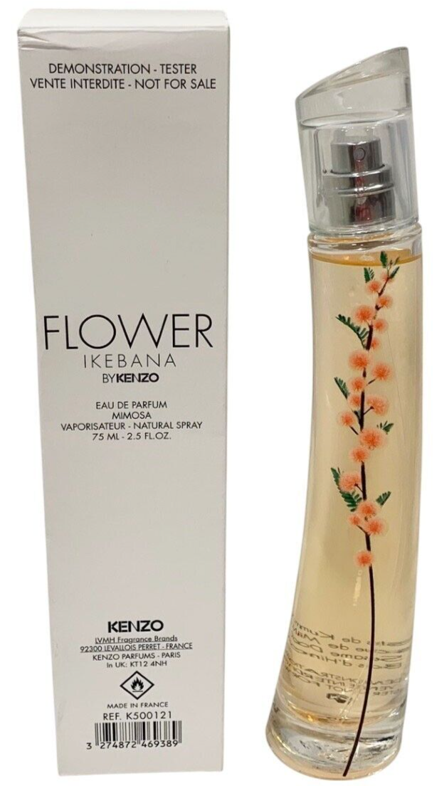 FLOWER IKEBANA MOMOSA BY KENZO EDP SPRAY 2.5 OZ /75ml-AUTHENTIC IN WHITE BOX