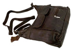 Brown Women Vintage Leather Cross Body Shoulder Bag Handbag Purse Hobo Satchel