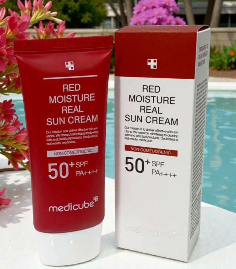 MEDICUBE Red Moisture Real Sun Cream 50ml SPF50+ PA++++ | KBeauty Exp. 02/2028