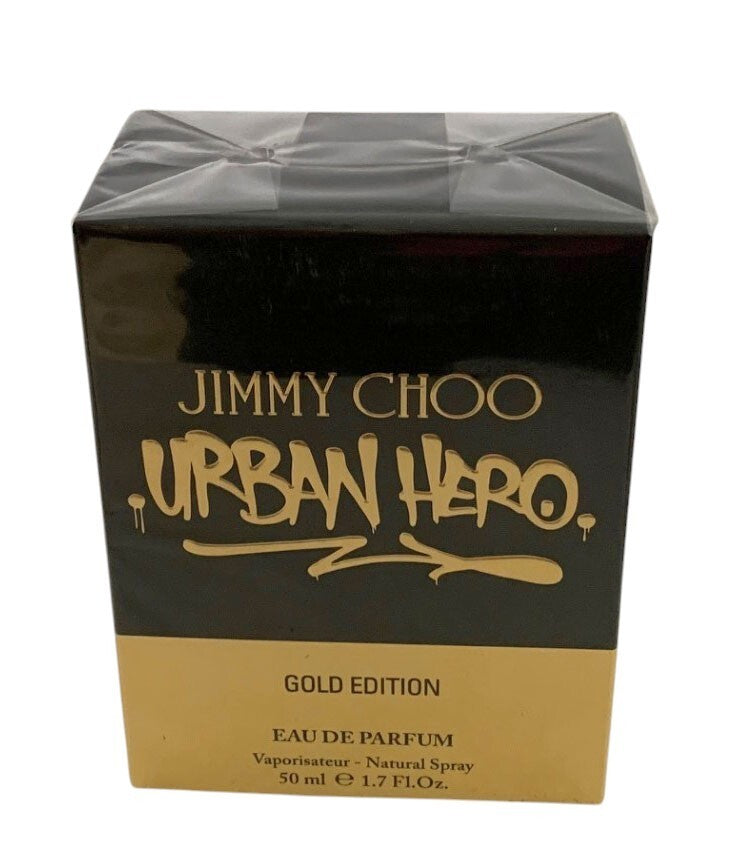 Jimmy Choo Urban Hero Gold Edition 1.7oz EDP Cologne for Men New In Sealed Box