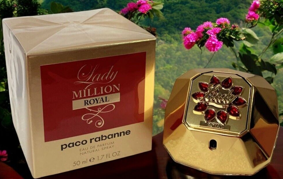 Paco Rabanne LADY MILLION ROYAL EAU DE PARFUM SPRAY 1.7oz/50ml Authentic Sealed
