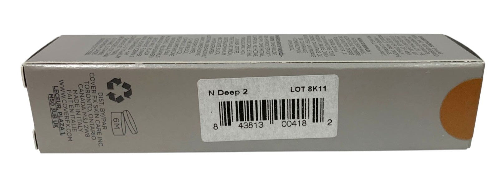 COVER FX Custom Cover Drops - N DEEP 2-0.25oz/7.5ml Maid in Italy New in Box