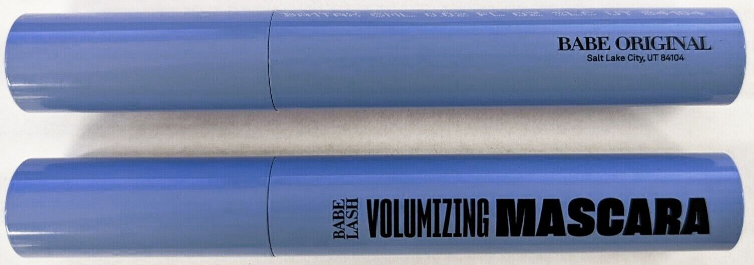 2 -BABE LASH VOLUMIZING MASCARA PEPTIDE AND BIOTIN INFUSED 0.21oz EACH