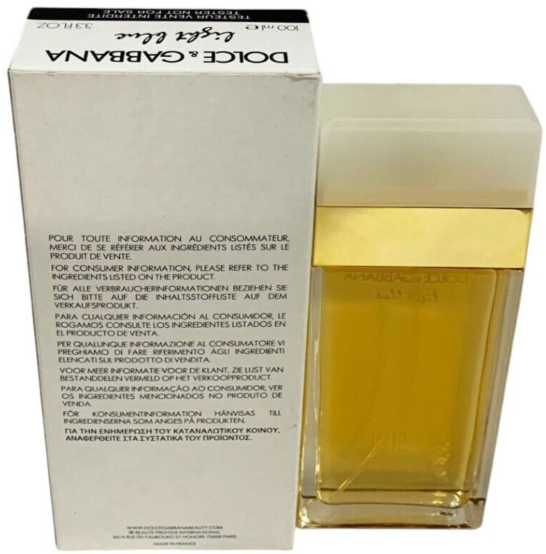 Dolce & Gabbana Light Blue Sun 100ml/3.4oz Eau De Toilette Spray in White Box
