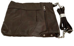 BROWN LARGE SOFT LEATHER MESSENGER SHOULDER BAG CROSS BODY SATCHEL FOR MEN/WOMEN
