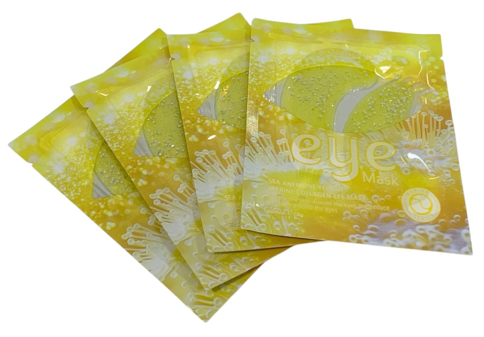 Marine Collagen Eye Gel Mask For Puffy, Fine Wrinkles & Dark Circles 16 Pairs