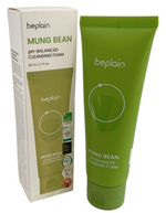 BEPLAIN Mung Bean pH-Balanced Cleansing Foam 80ml/2.7oz Fresh in Box Exp 08/28
