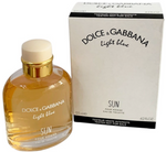 Dolce & Gabbana Light Blue Sun Pour Homme EDT Spray 4.2oz New in White Box