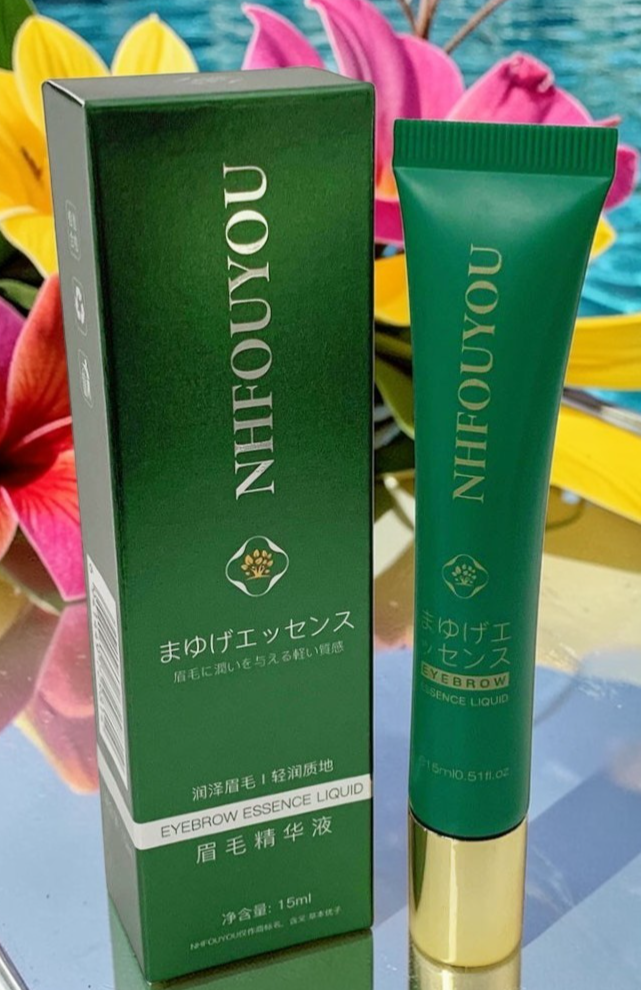 Eyebrow Growth Essence Essential Eyebrow Enhancing Booster with Ginger