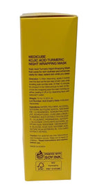 Medicube Kojic Acid Turmeric Night Wrapping Mask 75ml Brightening Care Exp 08/28