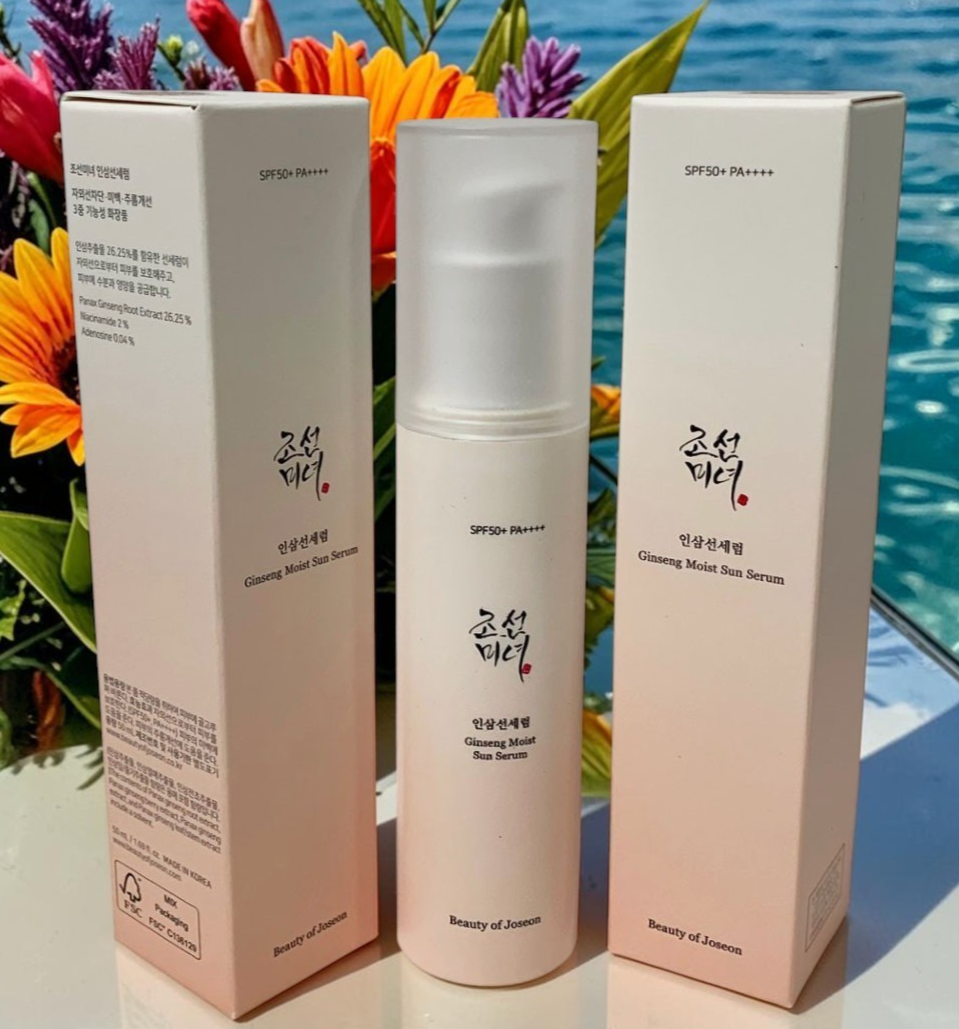 BEAUTY OF JOSEON Ginseng Moist Sun Serum 50ml SPF50+ PA++++SET OF 2