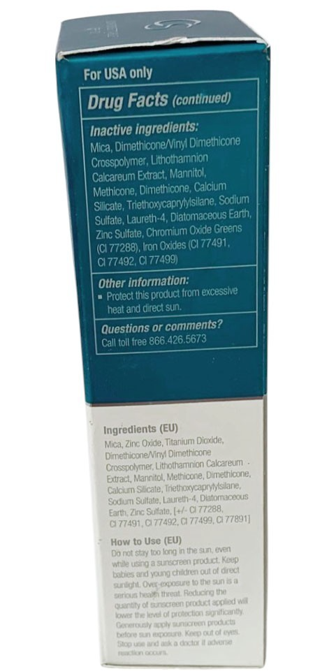 COLORESCIENCE SUNFORGETTABLE BRUSH-ON SUNSCREEN SPF 50 MEDIUM 0.21oz NEW IN BOX