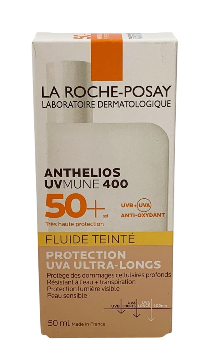 La Roche-Posay Anthelios UVMune 400 SPF 50+ Tinted Fluid 50ml SET OF 2 EXP 09/28
