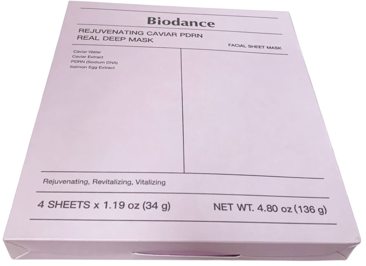 Biodance Rejuvenating Caviar PDRN Real Deep Mask 8 Sheets Korean EXP 09/28