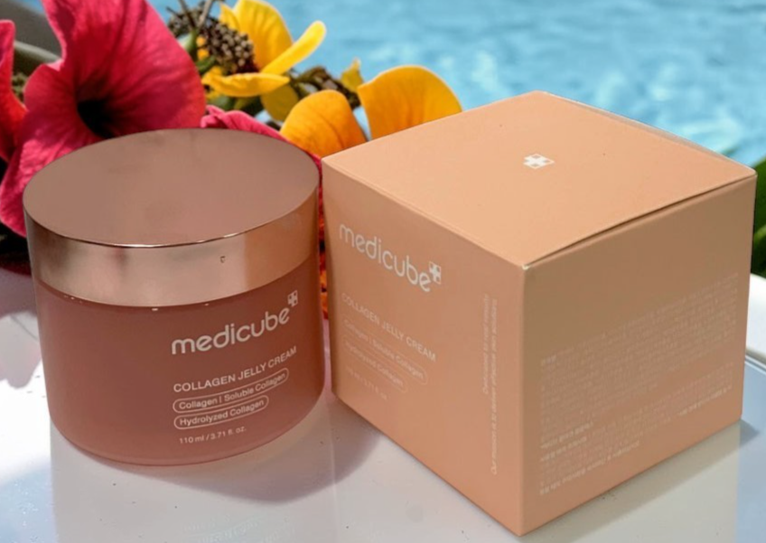 MEDICUBE Collagen Jelly Cream Niacinamide & Hydrolyzed Collagen 3.71oz Exp 06/28