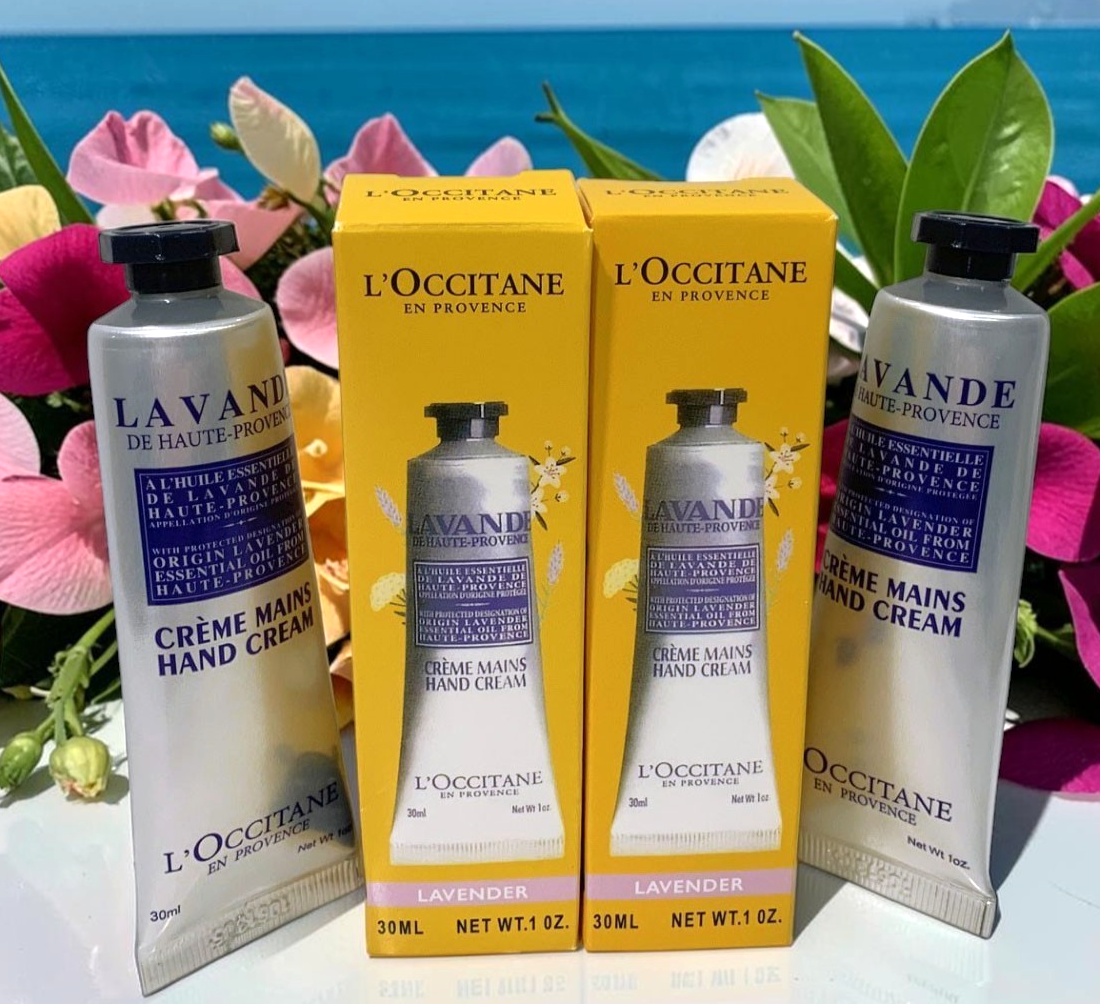 L'OCCITANE PROVENCE AROUND THE WORLD LAVANDER HAND CREAM 30mL/1oz SET OF 2