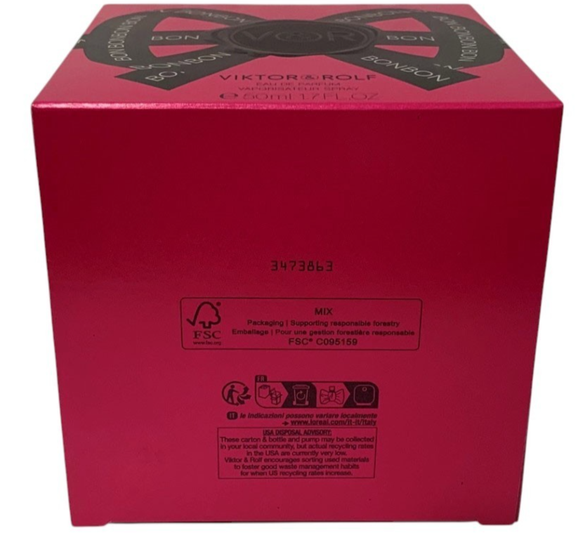 Viktor & Rolf Bonbon Eau de Parfum Spray  1.7 oz / 50 ml New Sealed Box