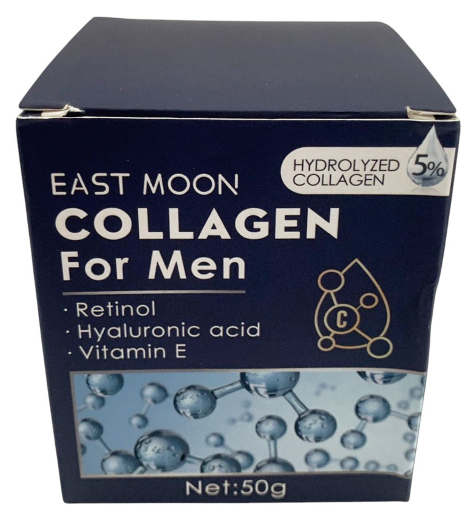 COLLAGEN CREAM for MEN Anti WRINCLE with RETINOL HYALURONIC ACID VITAMIN E 1.7oz