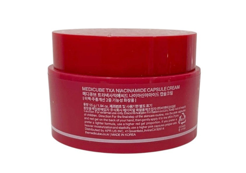 MEDICUBE TXA+Niacinamide Capsule Cream | Texture & Hydration 1.94 fl oz SEALED