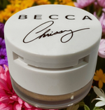 Becca-Chrissy-Glow Souffle Eyeshadow Highlighter Duo-CINNAMON CHURRO NEW