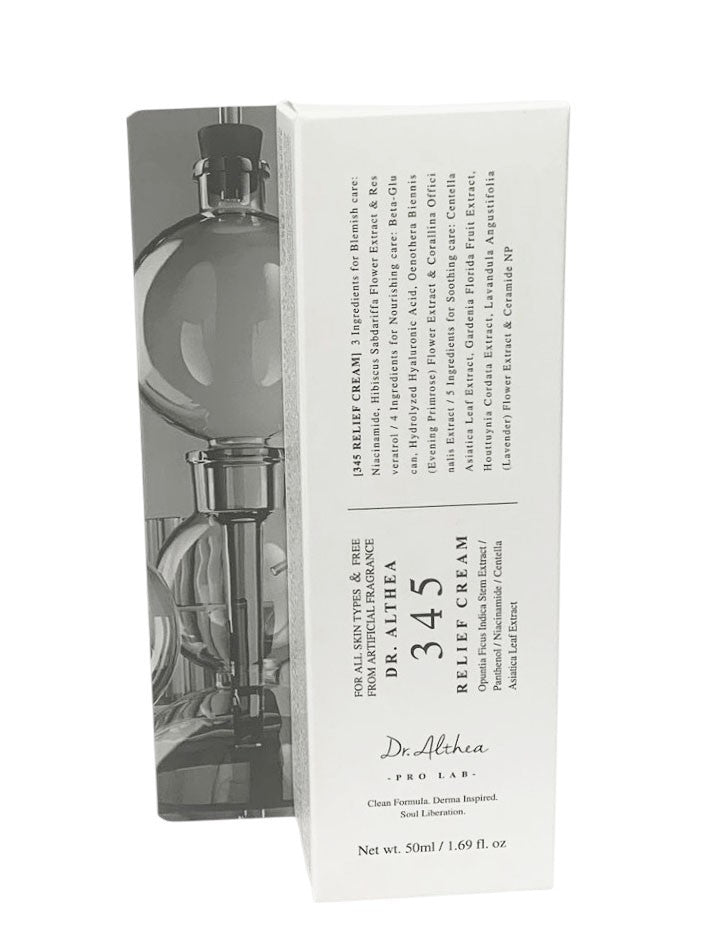 Dr. Althea 345 Relief Daily Face Moisturizer Cream 50ml/ 1.69oz Exp. 05/28