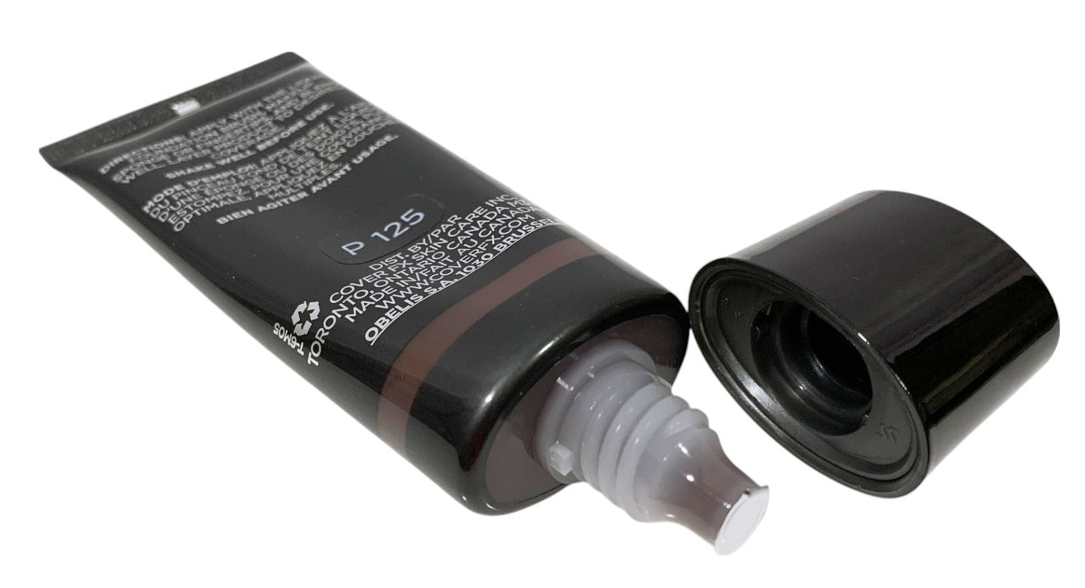 Cover FX Natural Finish Foundation - P 125 - 1oz/30ml -Sealed - New in Box