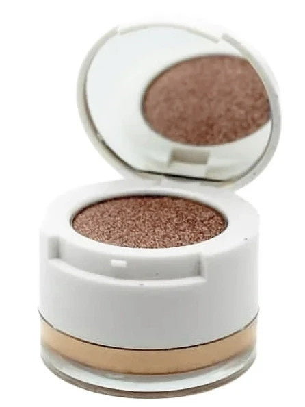 Becca-Chrissy-Glow Souffle Eyeshadow Highlighter Duo-CINNAMON CHURRO NEW