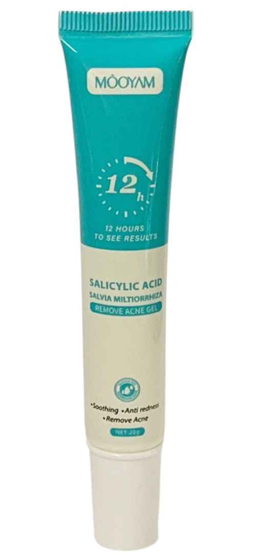 Salicylic Acid Acne Cream Gel Anti Reddness Treatment  Skin Care 20ml Set of 2